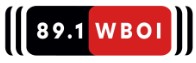a black and red logo that reads: 89.1 WBOI