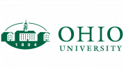 green logo that says Ohio University
