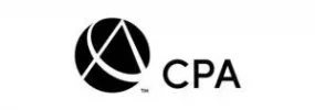 SYM Financial Advisors, an independent, commission-free fiduciary with 55+ years of serving clients: The CPA logo, featuring a stylized letter A inside a circle, representing commission-free fiduciary services.