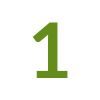 the number 1.
